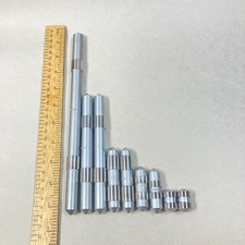 Vintage Bridgeport End Measuring Rods Go/No Go 10 Pc USA picture