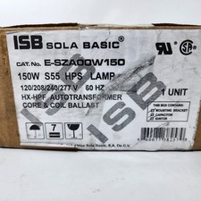 ISB Sola Basic 150W S55 HPS 60 HZ Transformer Core and Coil Ballast picture