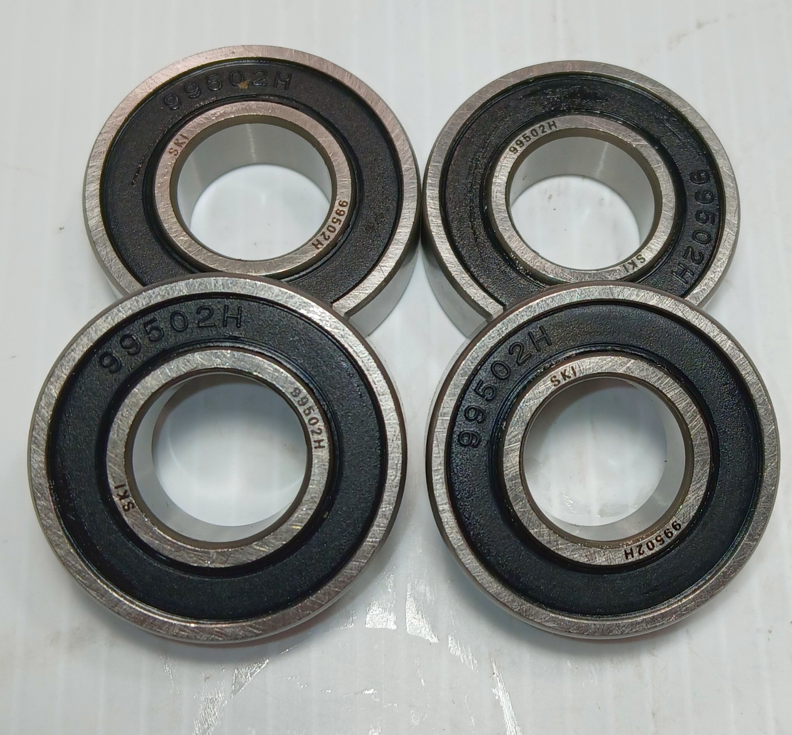 4 NEW SKI 99502H RADIAL DEEP GROOVE BALL BEARINGS NNB ***MAKE OFFER*** 4 NEW SKI 99502H RADIAL DEEP GROOVE BALL BEARINGS NNB ***MAKE OFFER***