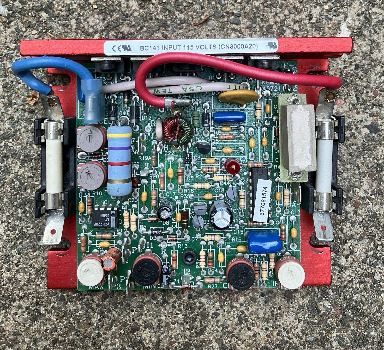 BALDOR BC141 CN3000A20 115VAC