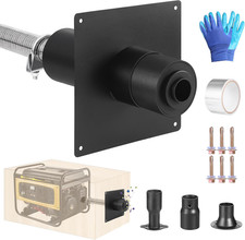 Generator Exhaust Extension Kit, Generator Silencer Kit with Three Adapters, Gen picture
