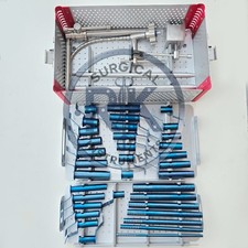 Mis Tubular Retractor Spine System Set Titanium Blue Coated with Sterilize Box picture
