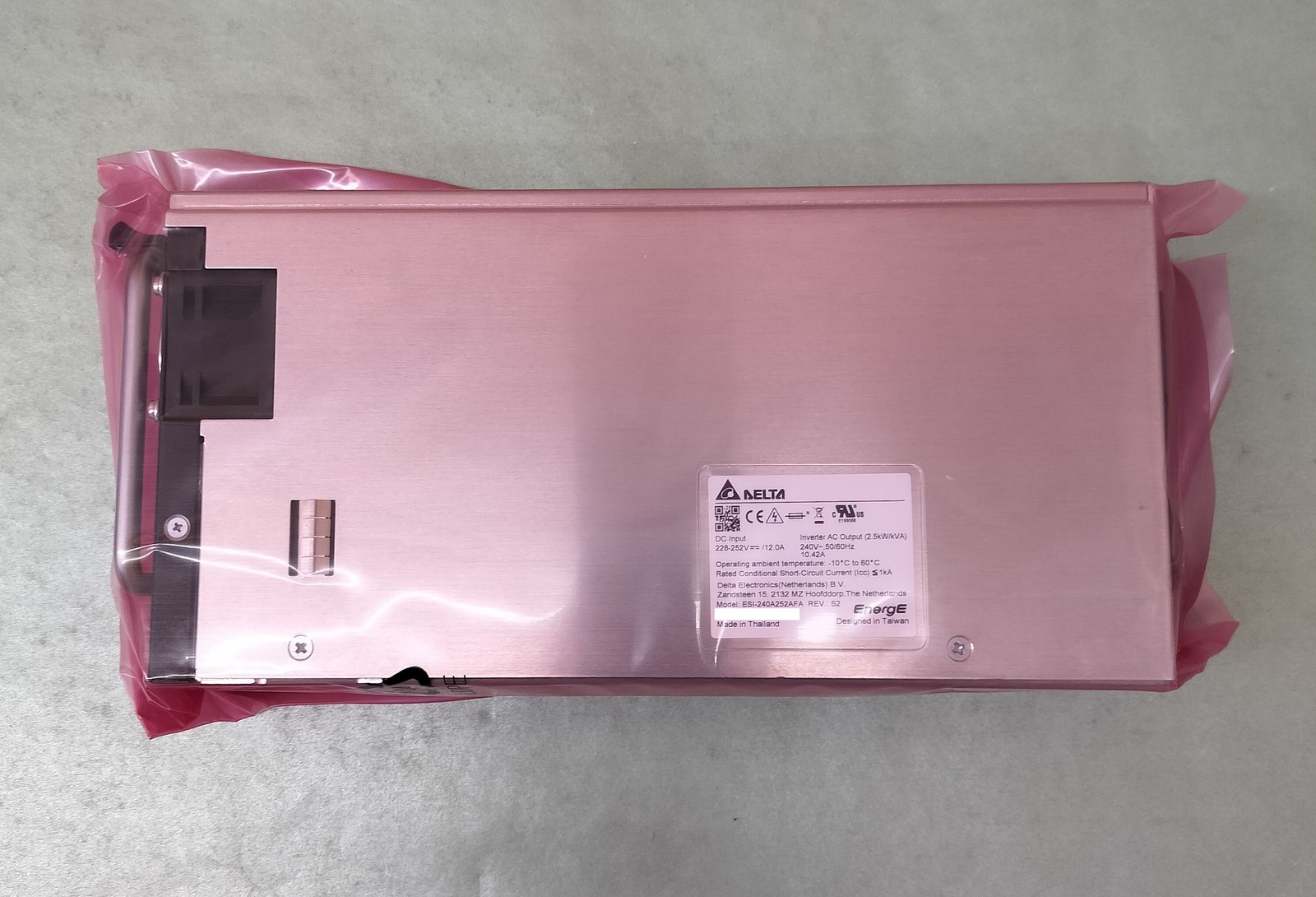 Delta Electronics Inverter ESI-240A252AFA Delta Electronics Inverter ESI-240A252AFA