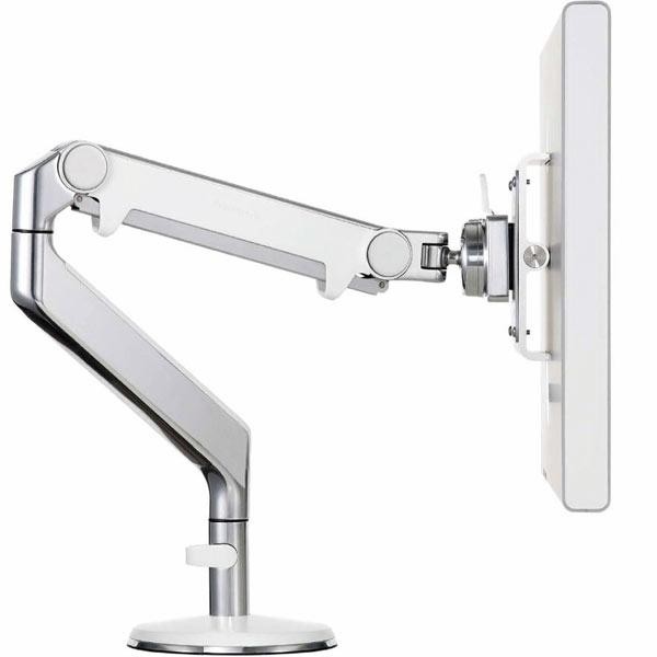 Humanscale M8 Clamp Mount Dual Monitor Arms Set, Polished Aluminum, (3377499) Humanscale M8 Clamp Mount Dual Monitor Arms Set, Polished Aluminum, (3377499)