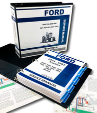 Ford 2000 4000 Early 4Cyl Tractor Service Repair Manual Shop 1962 1963 1964 1965 picture