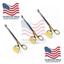 Trepsat Facial Flap dissector scissors set of 3pcs,10mm,15mm,20mm total length picture