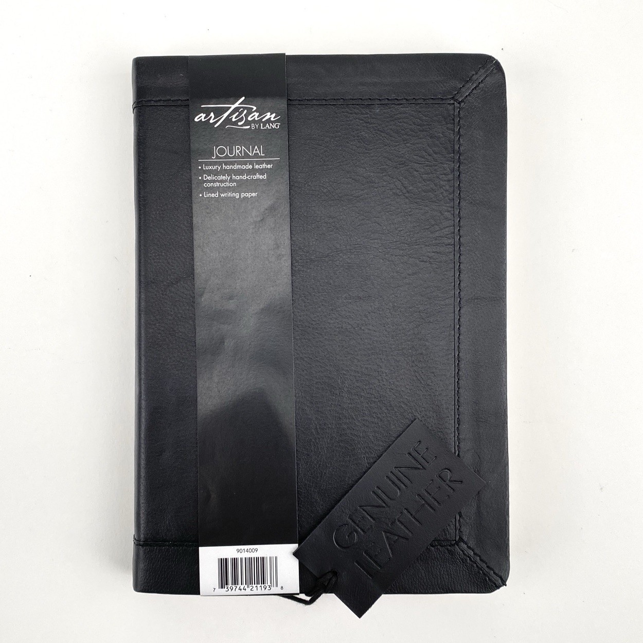 New Artisan by Lang Black Luxury Handmade Leather Bound Journal Lined Paper New Artisan by Lang Black Luxury Handmade Leather Bound Journal Lined Paper