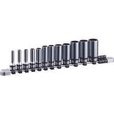 NEPROS NTB3L12XA 9.5 sq. Deep Socket Set (12-piece set) 9.5mm socket length picture