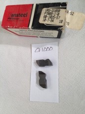 10 NEW VR / WESSON NG 3185R TOP NOTCH CARBIDE INSERTS. GRADE VR52. {Q1000} picture