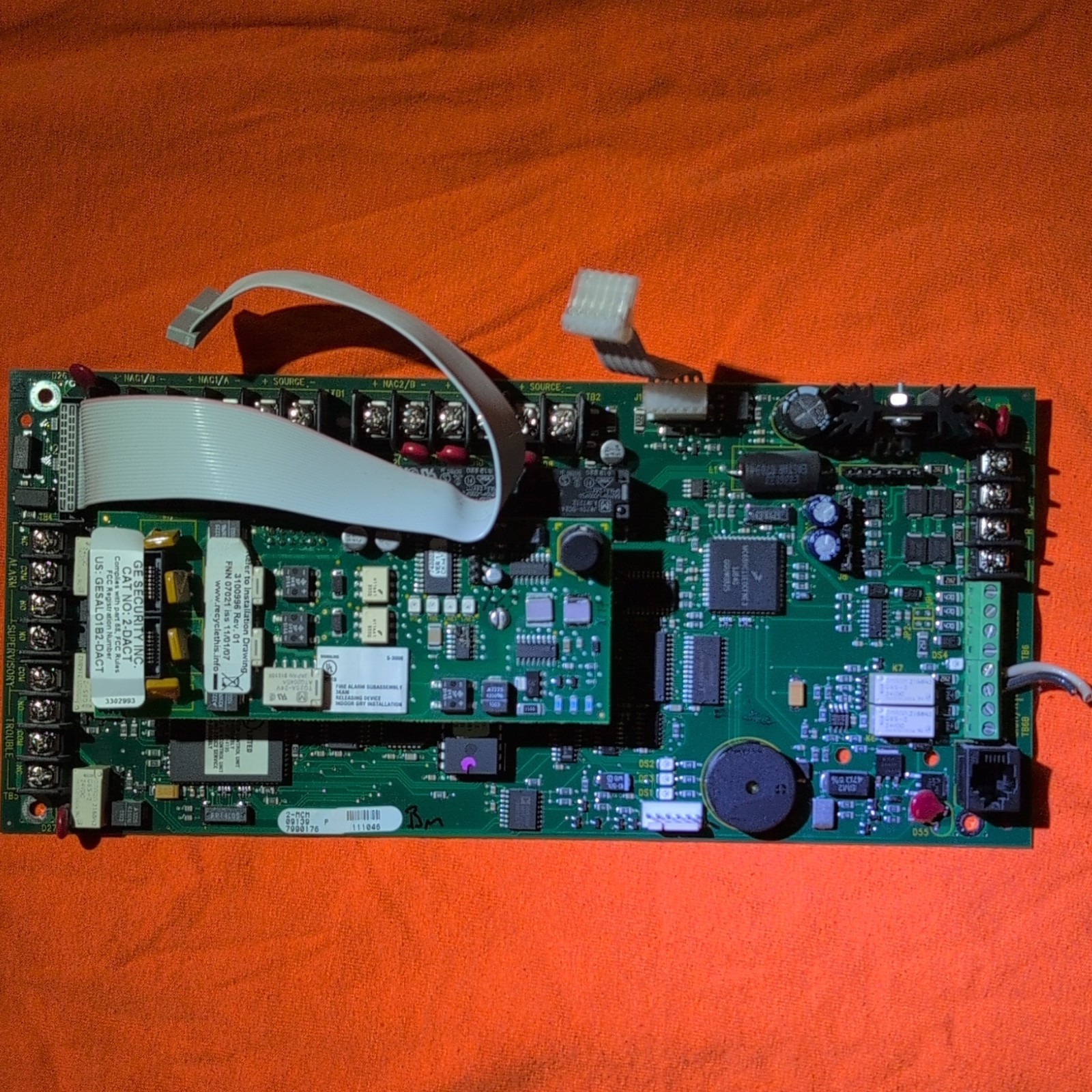 EST Edwards 2-MCM Main Controller Module Rev. 4 EST Edwards 2-MCM Main Controller Module Rev. 4