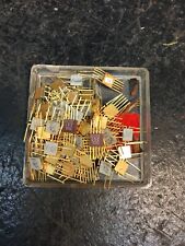 Gold Semiconductor Bipolar Transistor Lot picture