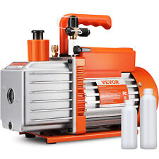 VEVOR 5 CFM Vacuum Pump Air Conditioning Vacuum Pump 2 Stage Rotary Vane HVAC picture