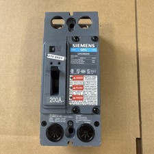 SIEMENS QR22B200 2 Pole 200 Amp QR2 Circuit Breaker New No Box picture