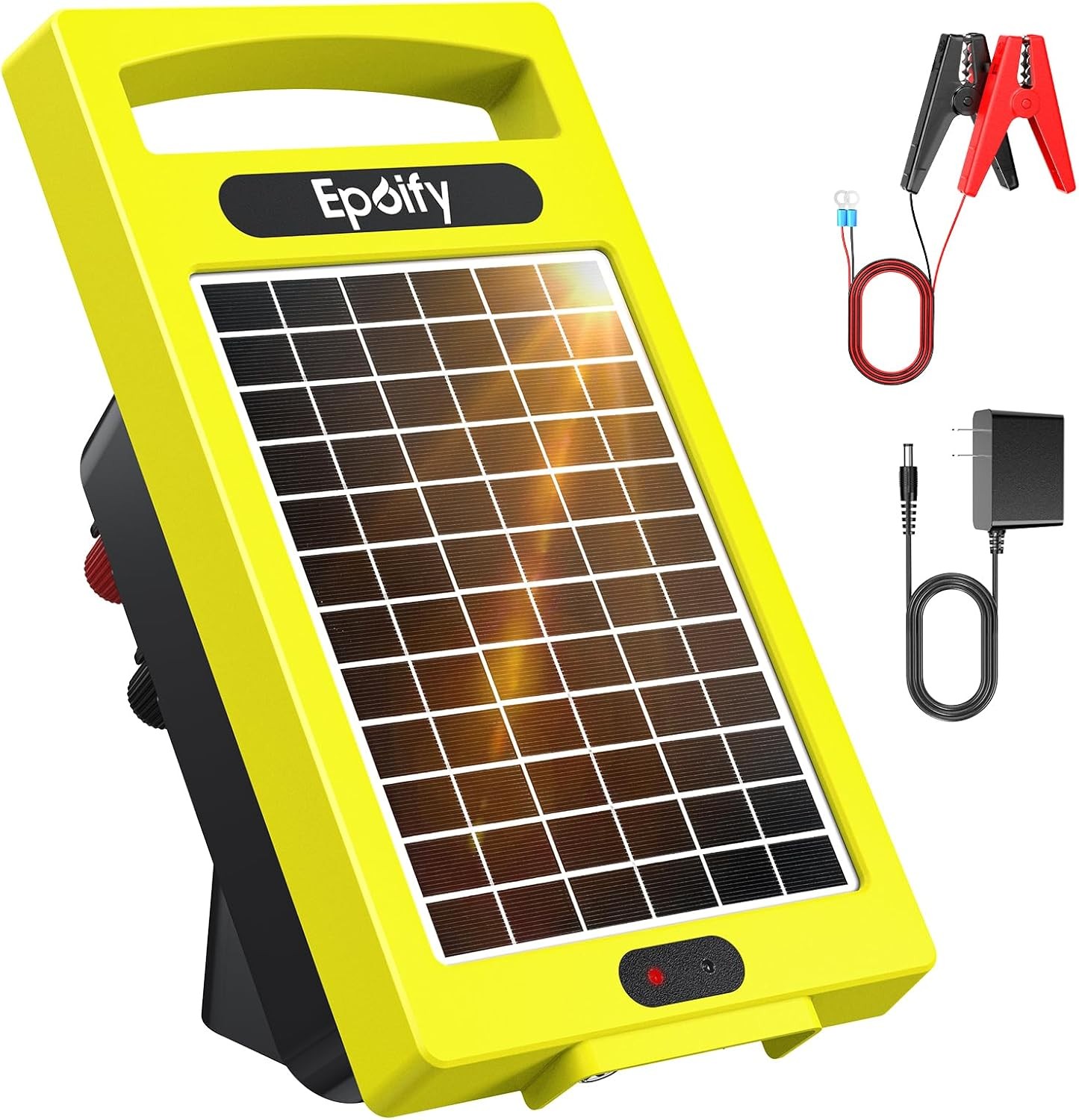 24 Hour Solar Electric Fence Charger 20 Miles fr Livestock & Predator Protection 24 Hour Solar Electric Fence Charger 20 Miles fr Livestock & Predator Protection