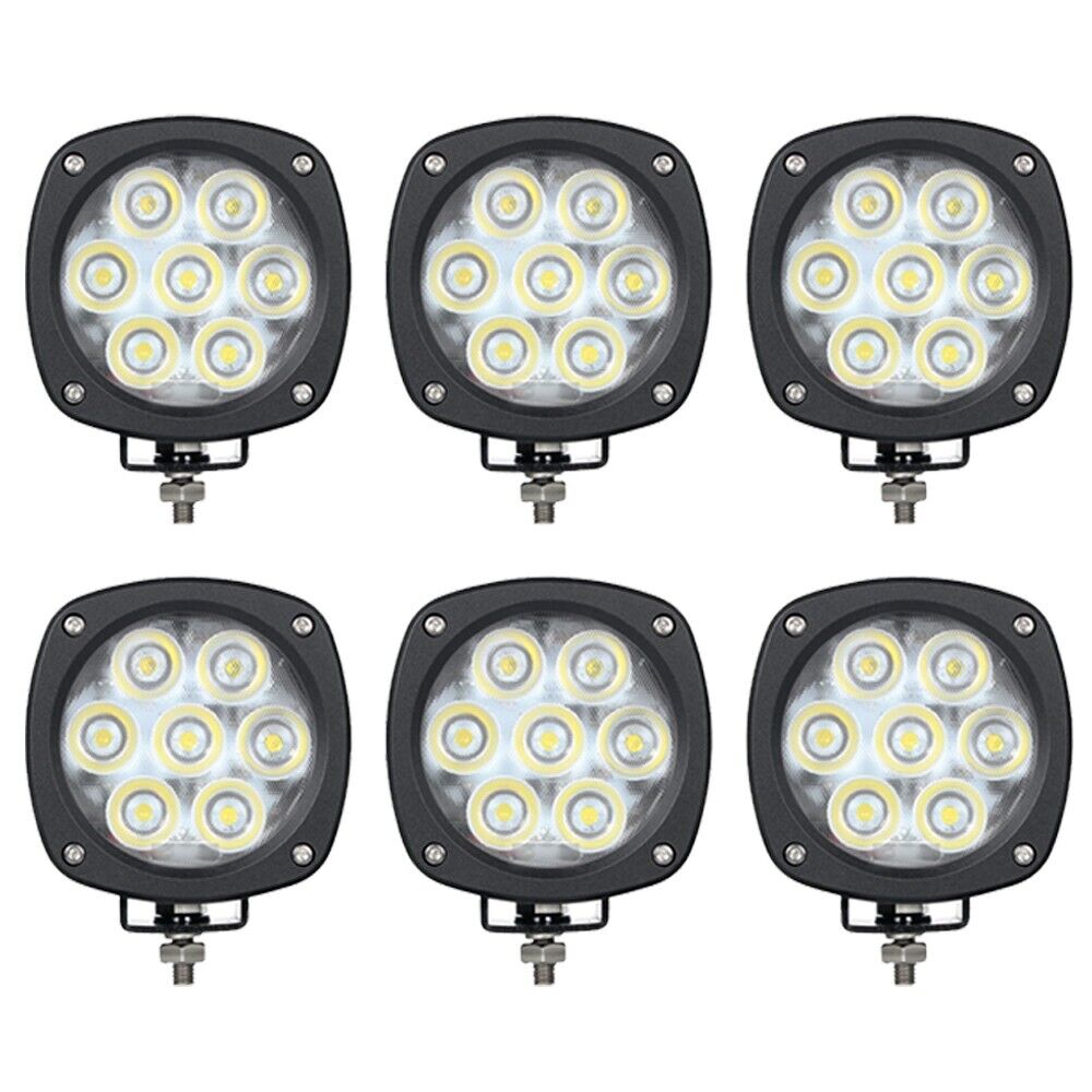 12V LED Cab Light Kit Flood Bulbs Fits New Holland Windrowers x6Pcs/Lots