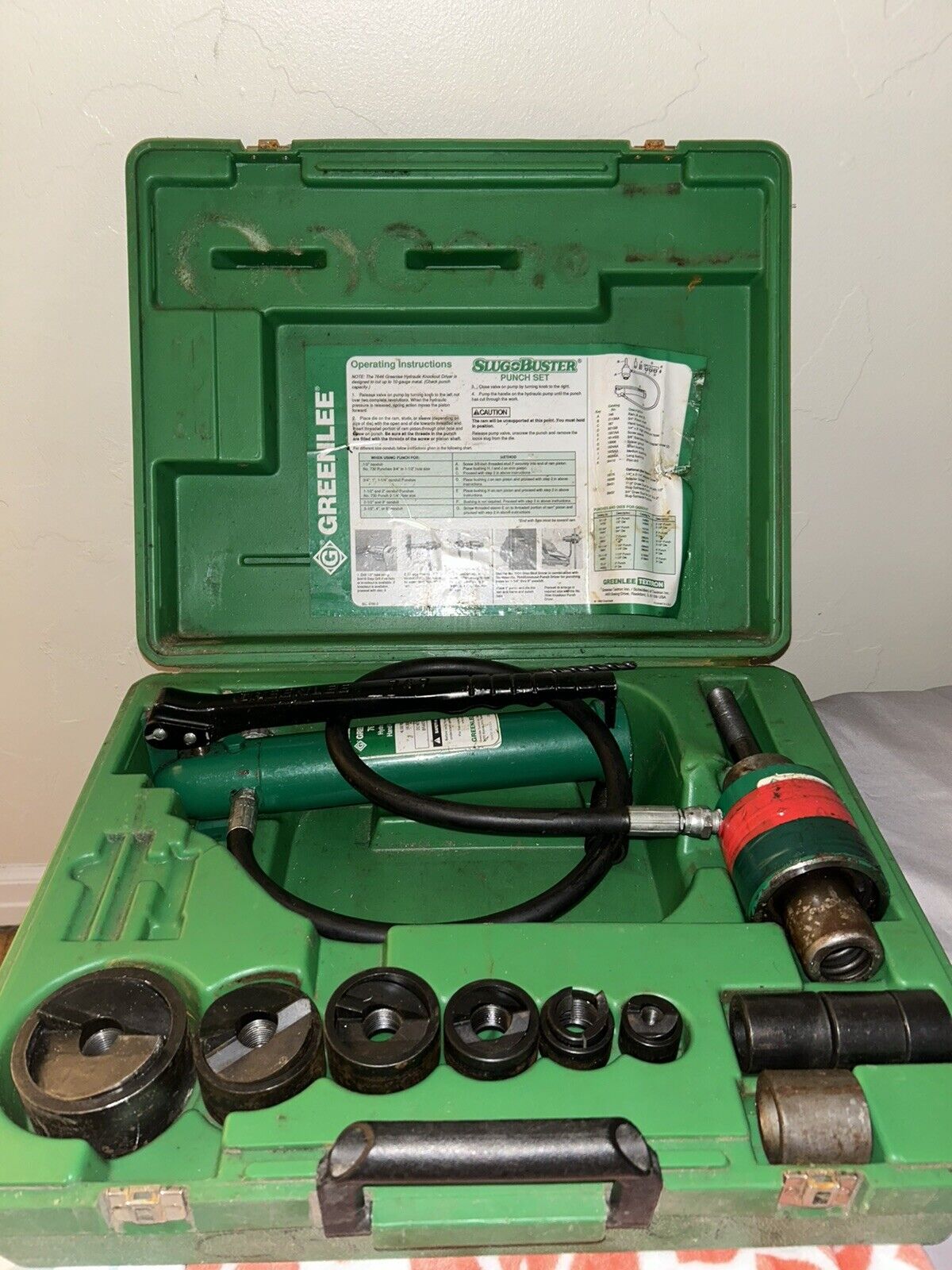 Greenlee 7306SB Hydraulic Controller Kit