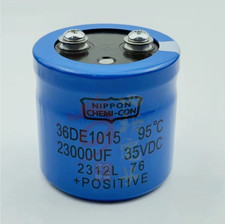 1PCS NEW FOR SPRAGUE 36DE1015 35VDC 23000UF 23000MFD Screw HIFI capacitor picture