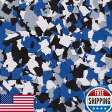 Colored Epoxies Orbit Flake 20 LB Decorative Vinyl Flakes for Garage Floors picture