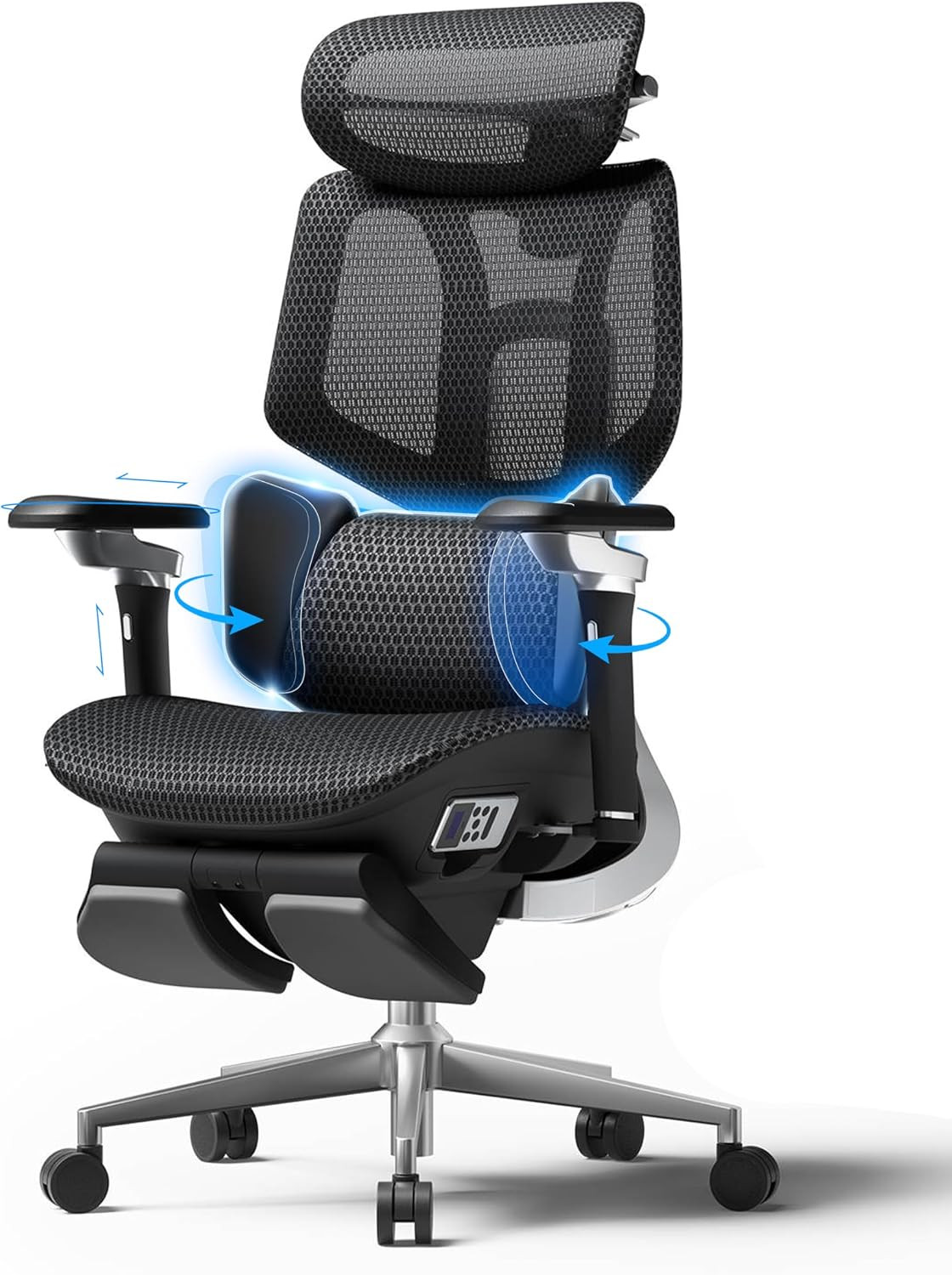 Hbada X7 Smart Ergonomic Chair, Office Chair, with Fully Automated Lumbar Tracki Hbada X7 Smart Ergonomic Chair, Office Chair, with Fully Automated Lumbar Tracki