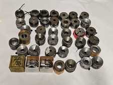 Lot Of 40 Collet Pads Superior Cincinnati Others Round  Machinist Tools Parts B1 picture