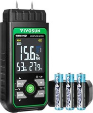 VIVOSUN Wood Moisture Meter LCD Digital Moisture Tester 7 Modes Locks Readings picture