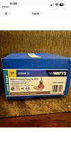 Watts LF25AUB-Z3 1 in Brass Water Pressure Reducing Valve 25-75 psi picture