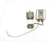 Dayton 6Z911B DC Gearmotor 90V 1/40Hp 362:1 Reducer 5 RPM w/Speed Control 4Z527E picture
