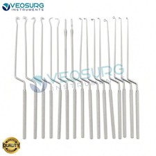 Hardy Pituitary Neuro Curettes Set Of 16 Surgical Instruments Transsphenoidal picture