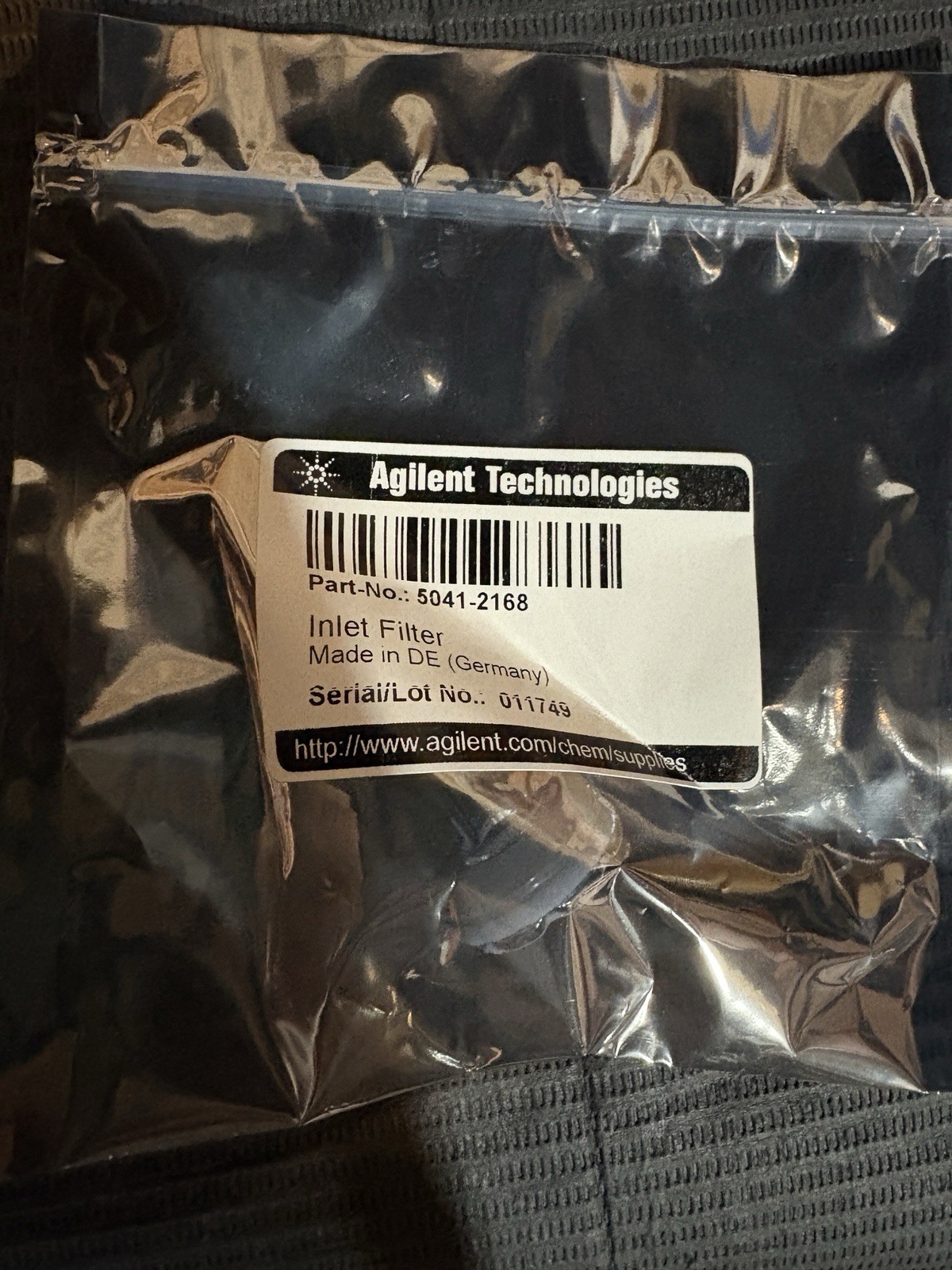 Agilent 5041-2168 Inlet Filter HPLC LC Chromatography Factory Sealed NOS Agilent 5041-2168 Inlet Filter HPLC LC Chromatography Factory Sealed NOS