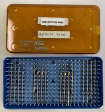 16 Piece SSI Ultra Distraction Pin Set w/ Case 12mm 14mm 16mm 18mm Self Drilling picture