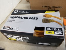 Southwire 10/3 Generator Cord 20A 125V 2500W - 50 Foot picture