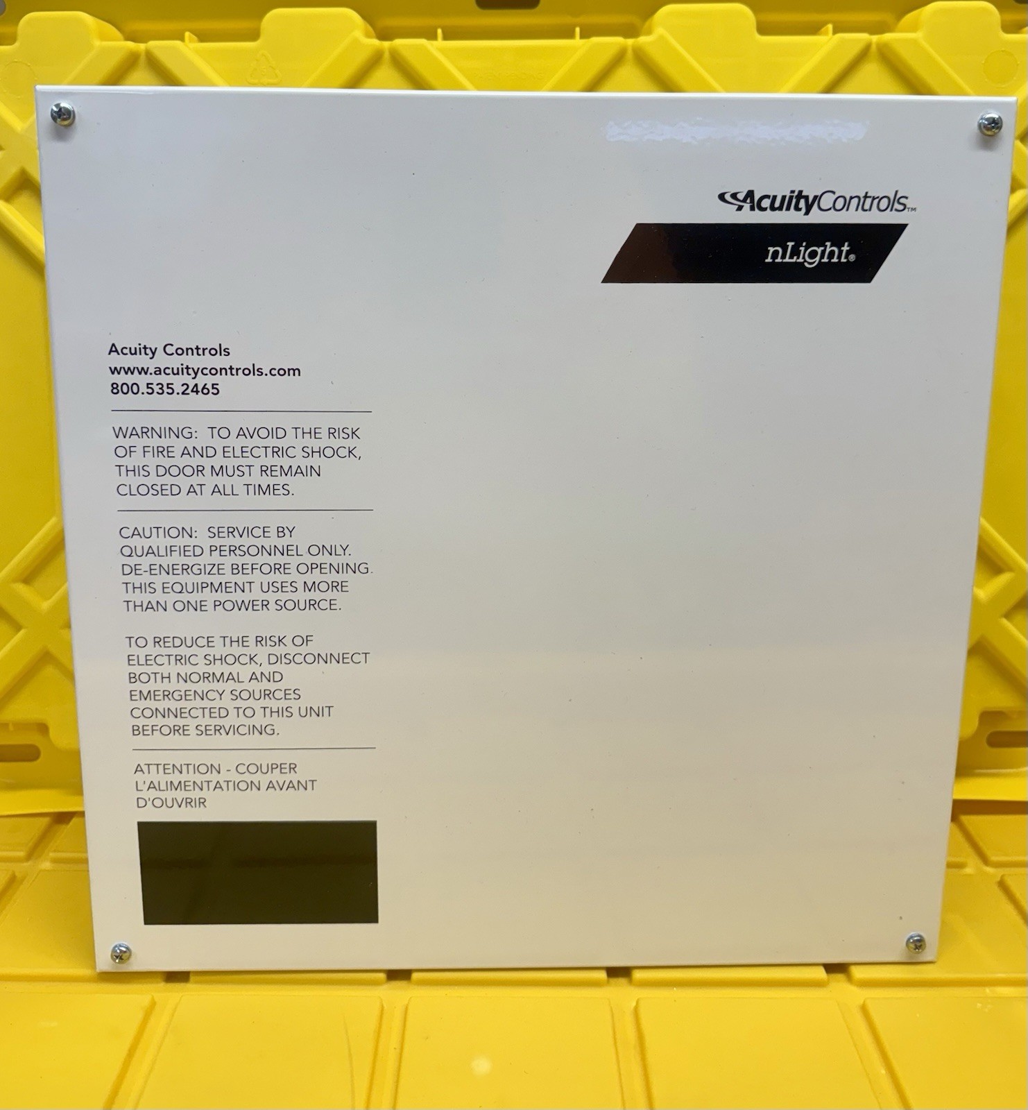 Acuity Controls NECY MVOLIENC GFXK Acuity Controls NECY MVOLIENC GFXK