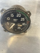 ALLIS CHALMERS TRACTOR VINTAGE HOURMETER  TACHOMETER picture