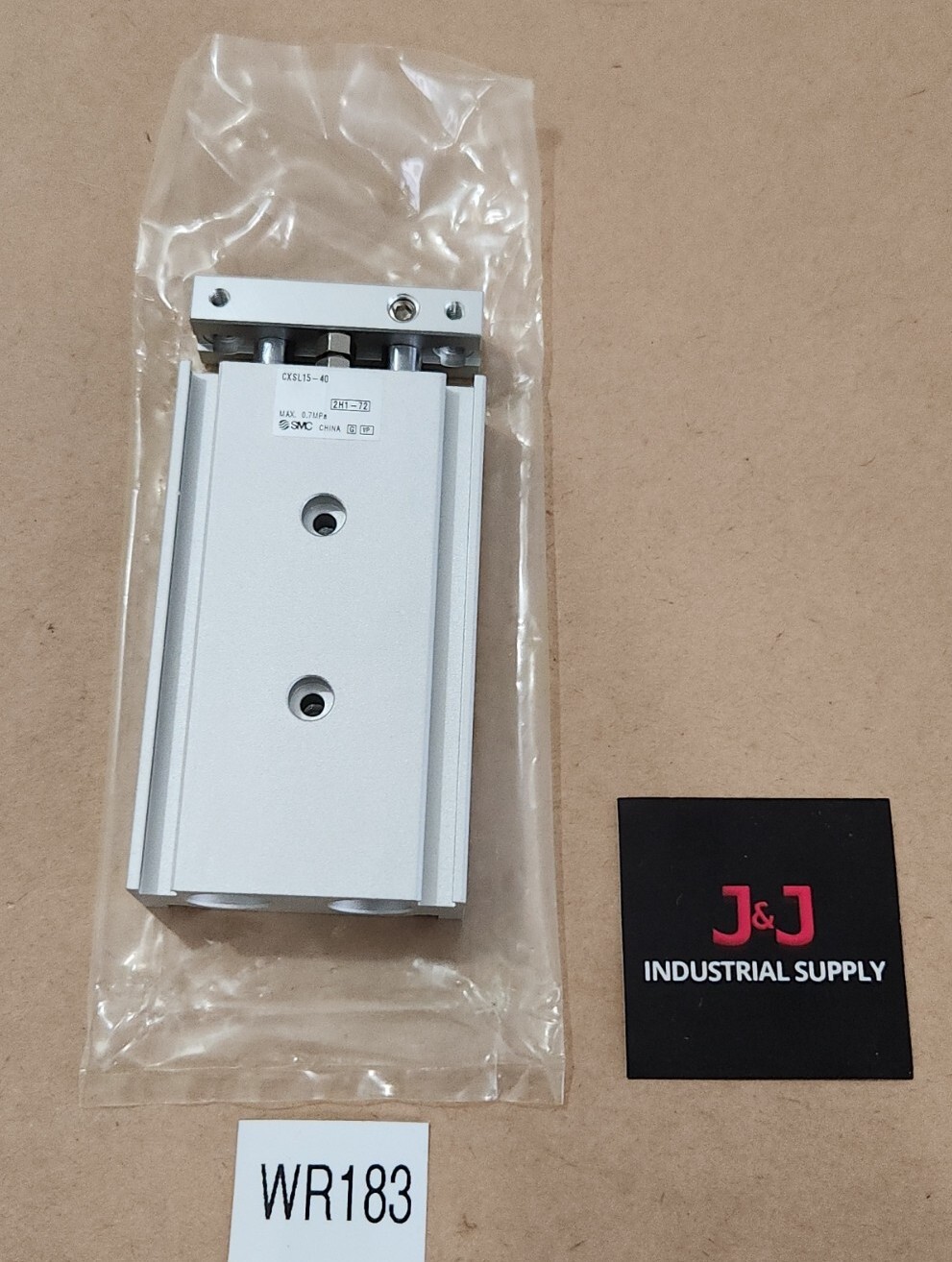 *NEW* SMC CXSL15-40 Guided Dual Rod Cylinder 15mm Bore 40mm Stroke + Warranty 