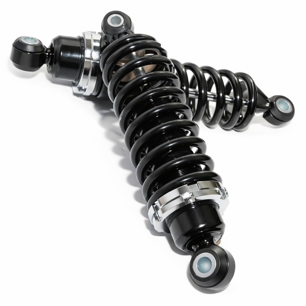 Universal Rear Shock Damper Adjustable Street Coilover 250 Pound Black Springs Universal Rear Shock Damper Adjustable Street Coilover 250 Pound Black Springs
