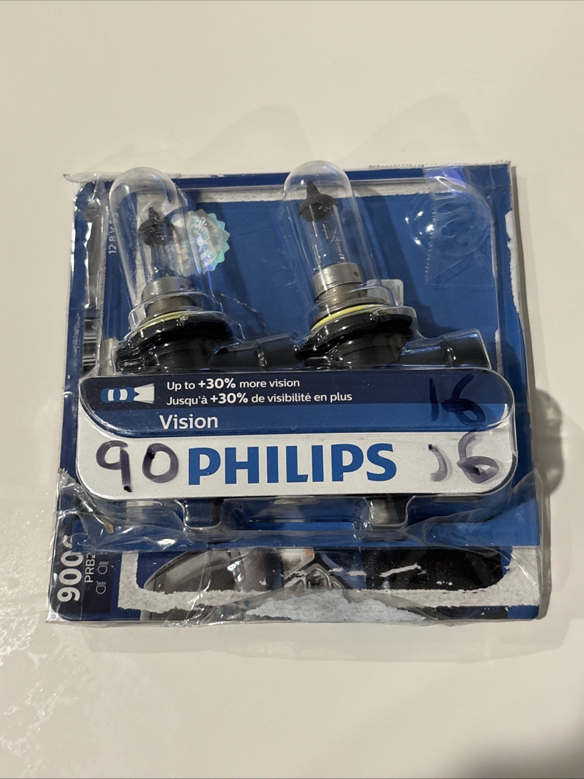 Philips 9006 PRB2 Vision Upgrade Headlight Bulbs 2 Pack