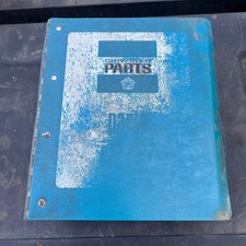 Vintage 1965 Allis Chalmers Dealer Service Manual Binder w/ D15 D17 D19 D21 190 picture