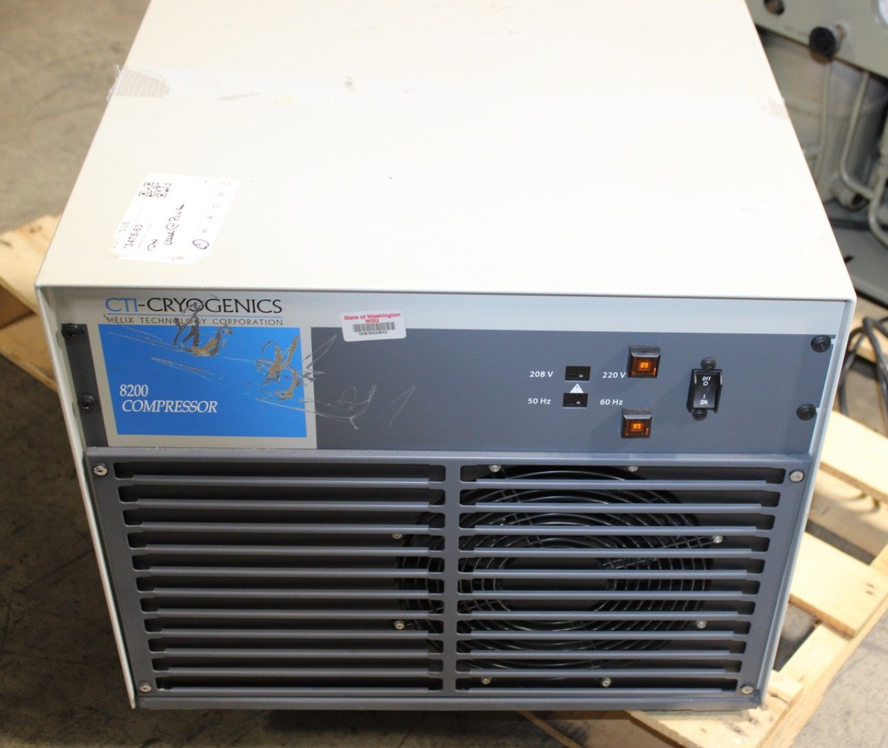 CTI Cryogenics- 8200 Cryo Compressor WORKING CTI Cryogenics- 8200 Cryo Compressor WORKING