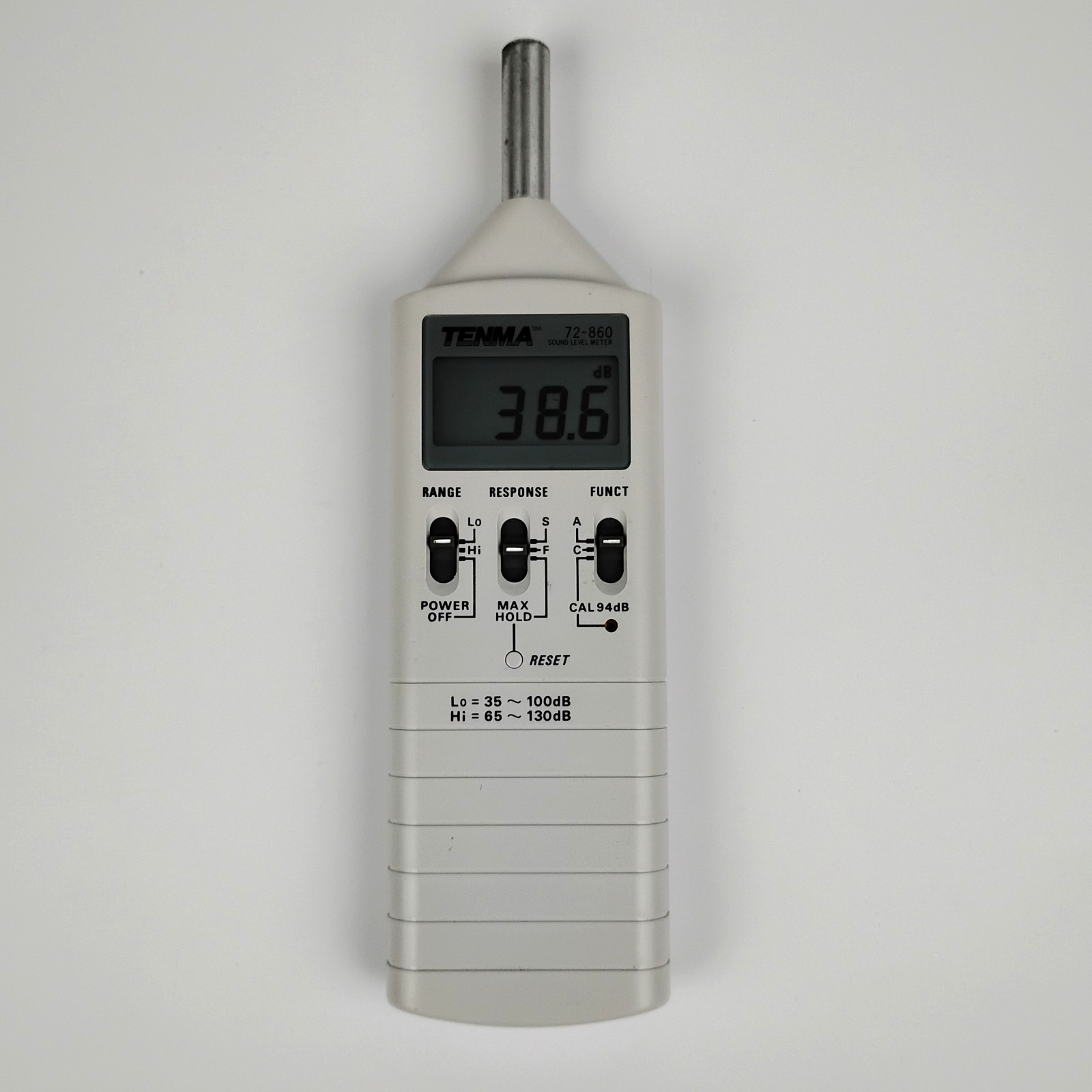 Tenma 72-860 Digital Sound Level Meter Decibel Audio Noise Tester Monitor Tenma 72-860 Digital Sound Level Meter Decibel Audio Noise Tester Monitor