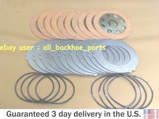 JCB BACKHOE - BRAKE FRICTION COUNTER PLATES & SEALS (PART # 458/20285 458/20353) picture