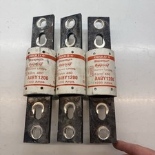 Ferraz Shawmut A4BY1200 1200A 600VAC Industrial Current Limiting Fuses Lot Of 3 picture