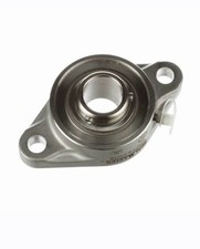 SEALMASTER Gold Two Bolt Flange Bearing, 1 Inch Diameter, CRFTS-SS16 picture