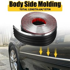 For 88-98 Chevy GMC Body Side Molding Chrome Truck Tahoe Yukon Blazer Suburban picture