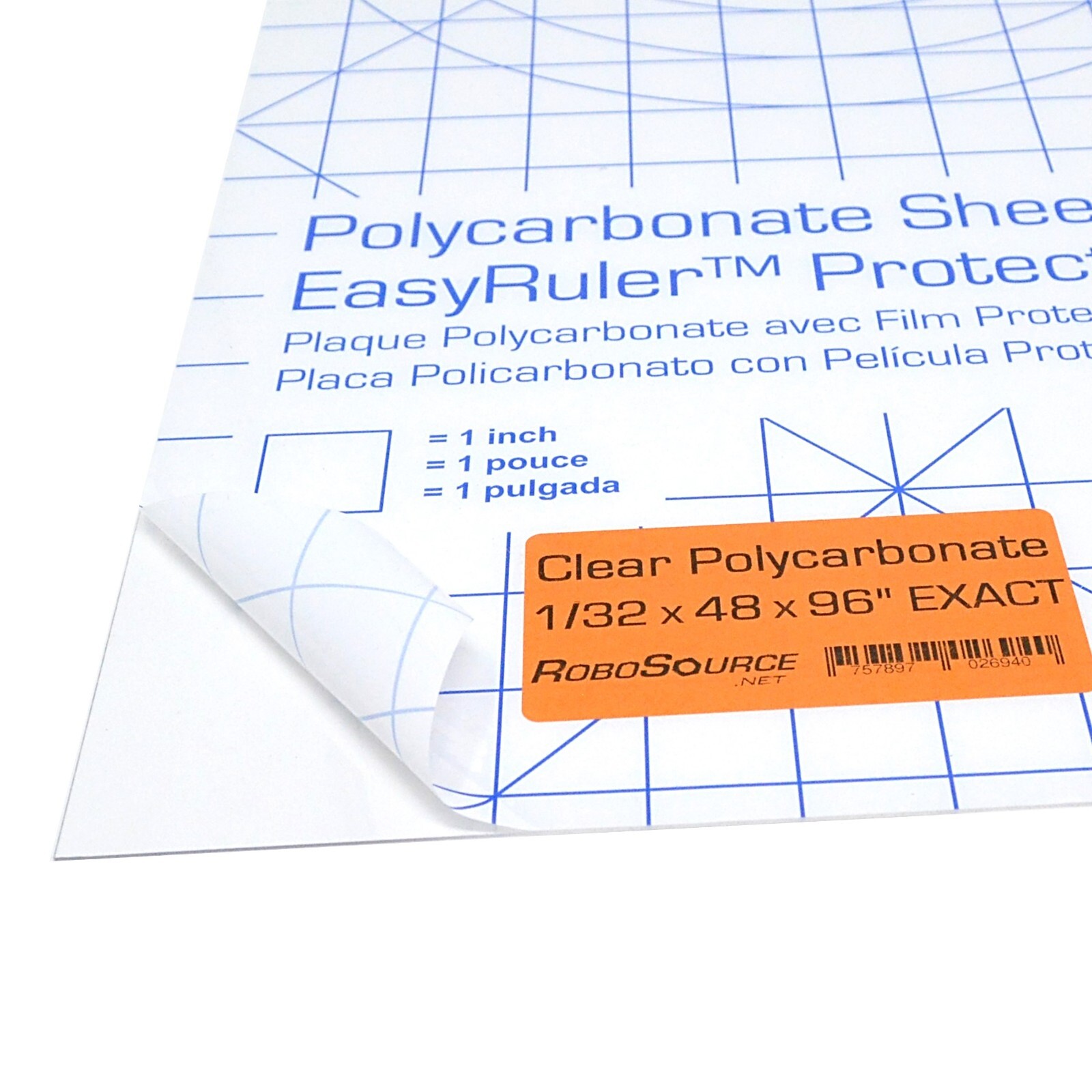 Polycarbonate Plastic Sheet 48\ Polycarbonate Plastic Sheet 48\