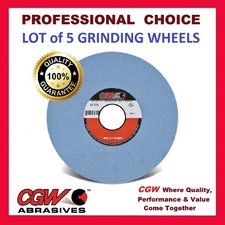 CGW 10 X 1 X 3 Premium Blue Aluminum Oxide Surface Grinding Wheel Grit-46-J-V32A picture