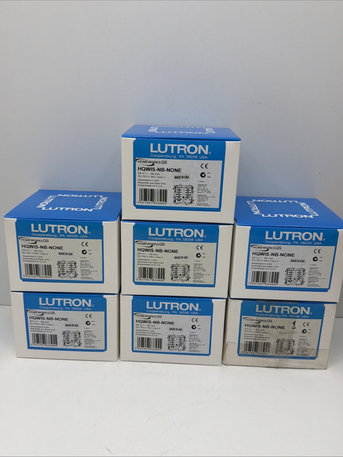 LUTRON HQWIS-NB-NONE HOMEWORKS QS SEETOUCH BASE UNIT LUTRON HQWIS-NB-NONE HOMEWORKS QS SEETOUCH BASE UNIT