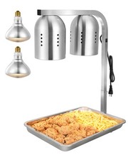 VEVOR Commercial Food Heat Lamp with 500W Bulbs for Food Restaurant Kitchen picture
