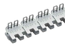 Flexco RS187J12/300NC | Alligator Staple Lacing with Hinge Pins (Box of 4 Sets) picture