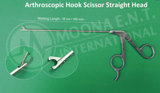 Arthroscopic Hook Scissor With Straight Head For Arthroscopy Lenght 18 cm picture