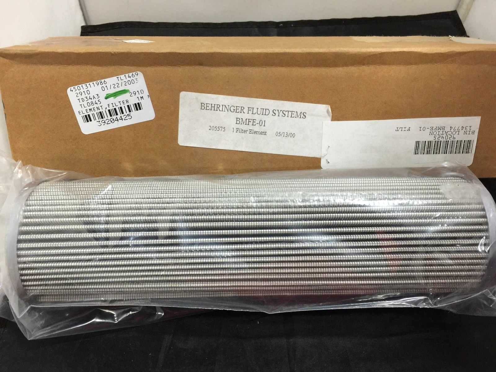 NEW Beringer BMFE-01 HYDRAULIC FILTER NEW Beringer BMFE-01 HYDRAULIC FILTER